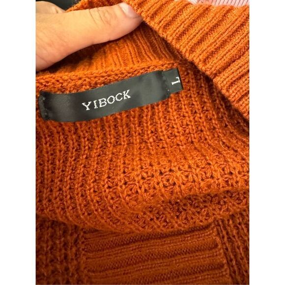 YIBOCK Orange cardigan - Picture 4 of 8